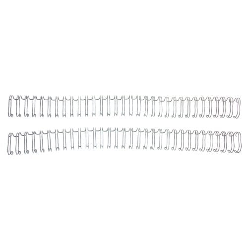 GBC Premium Gray 9/16" 3:1 Twin Loop Wire - 9774038