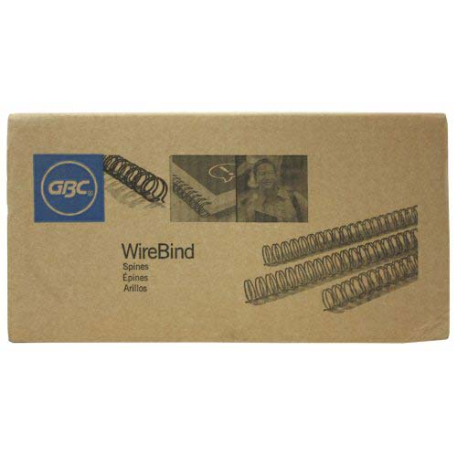 GBC Premium Gray 9/16" 3:1 Twin Loop Wire - 9774038