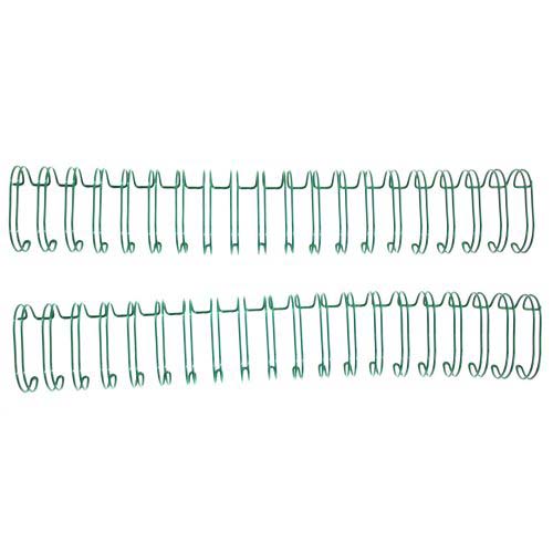 GBC Premium Green 1" 2:1 Twin Loop Wire - 9774020
