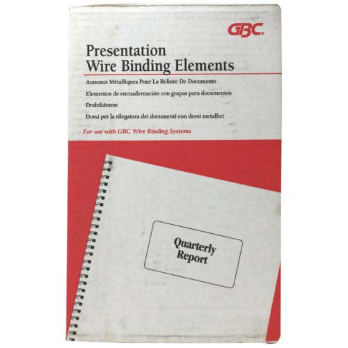 GBC Premium Green 7/8" 2:1 Twin Loop Wire - 9774019