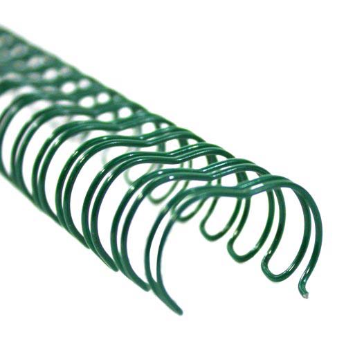 GBC Premium Green 9/16" 3:1 Twin Loop Wire - 9774016