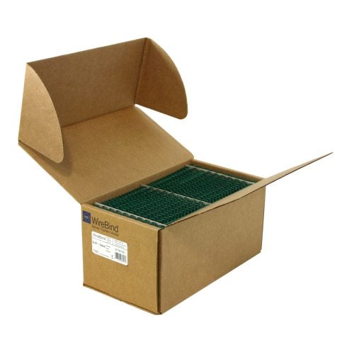 GBC Premium Green 9/16" 3:1 Twin Loop Wire - 9774016