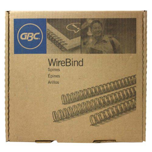 GBC Premium Navy 1-1/4" Twin Loop Wire - 9775120