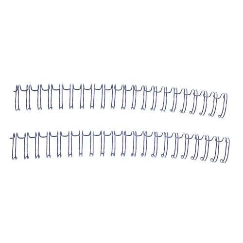 GBC Premium Navy 3/4" 2:1 Twin Loop Wire - 9775117