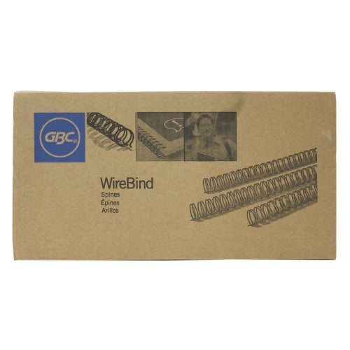 GBC Premium Navy 3/4" 2:1 Twin Loop Wire - 9775117