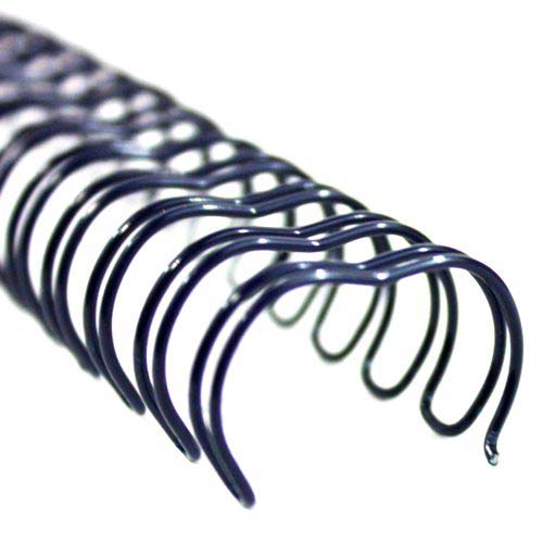 GBC Premium Navy 9/16" 3:1 Twin Loop Wire - 9775115