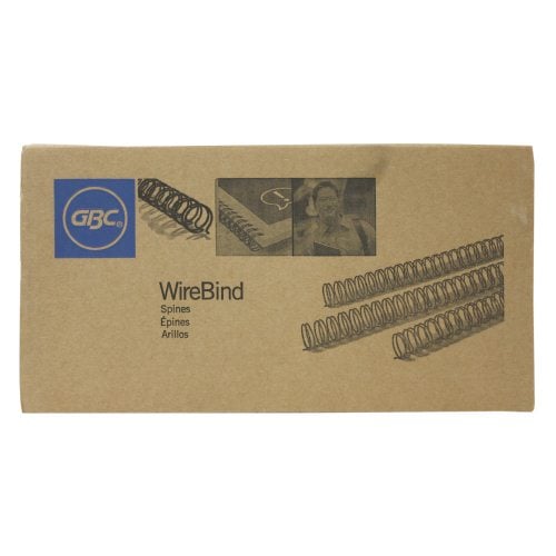 GBC Premium Navy 9/16" 3:1 Twin Loop Wire - 9775115