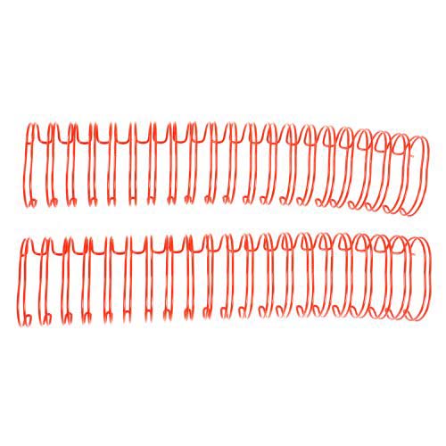 GBC Premium Red 1-1/4" Twin Loop Wire - 9665213