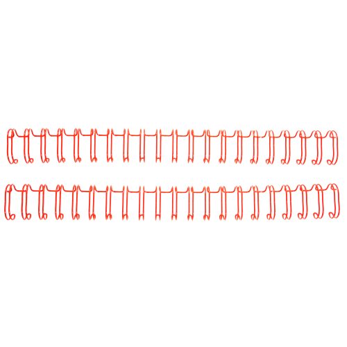 GBC Premium Red 2:1 Twin Loop Wire