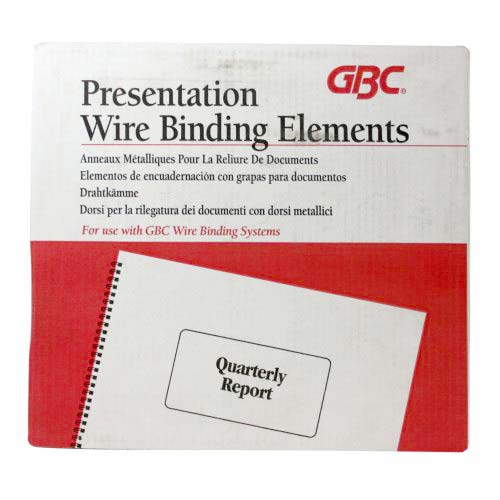 GBC Premium Red 2:1 Twin Loop Wire