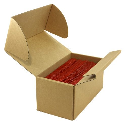 GBC Premium Red 3/4" 2:1 Twin Loop Wire - 9775046