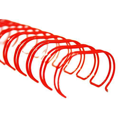 GBC Premium Red 7/8" 2:1 Twin Loop Wire - 9775051