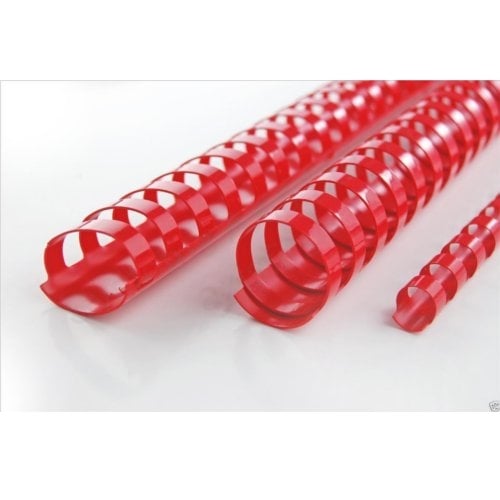 GBC Premium 1" Red Plastic Combs 100pk - 4000114