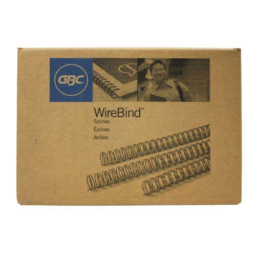GBC Premium Silver 5/8" 2:1 Twin Loop Wire - 9775042