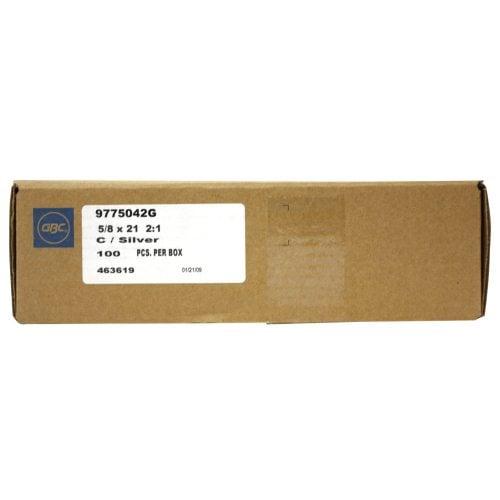 GBC Premium Silver 5/8" 2:1 Twin Loop Wire - 9775042