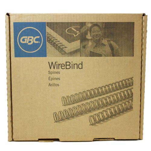 GBC Premium White 1-1/4" Twin Loop Wire - 9665211