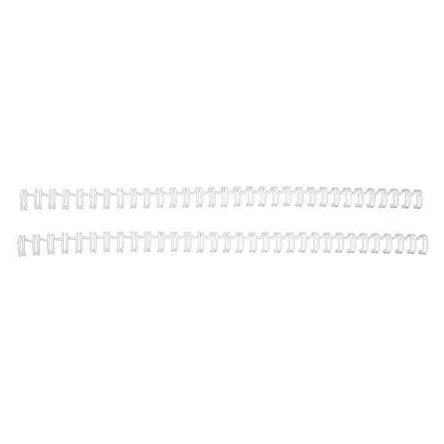 GBC Premium White 1/4" 3:1 Twin Loop Wire - 9775009