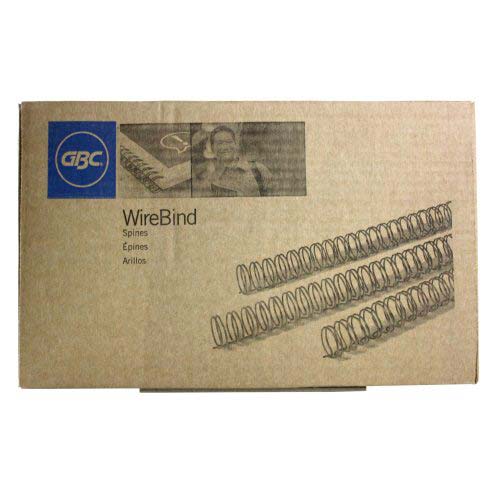 GBC Premium White 1/4" 3:1 Twin Loop Wire - 9775009
