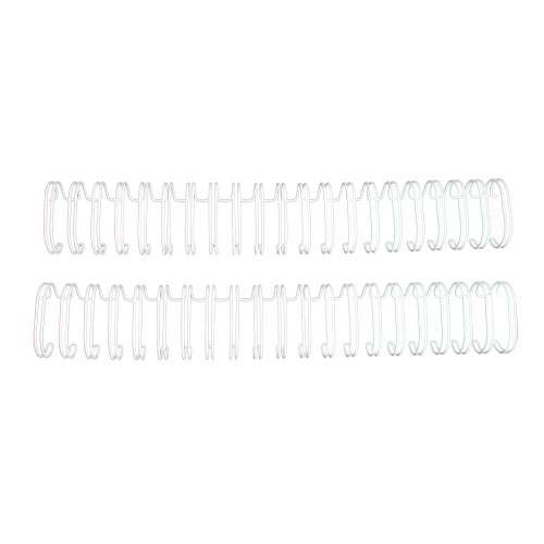 GBC Premium White 1" 2:1 Twin Loop Wire - 9775054