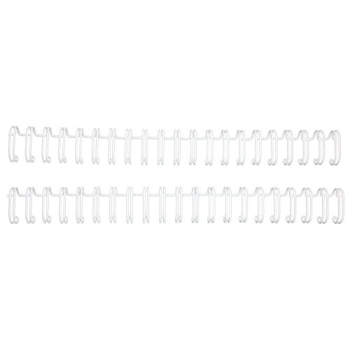 GBC Premium White 2:1 Twin Loop Wire