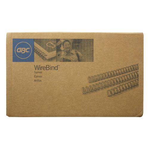 GBC Premium White 3/4" 2:1 Twin Loop Wire - 9775044