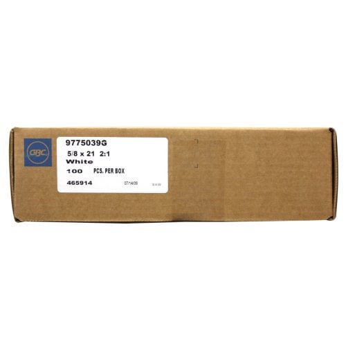 GBC Premium White 5/8" 2:1 Twin Loop Wire - 9775039