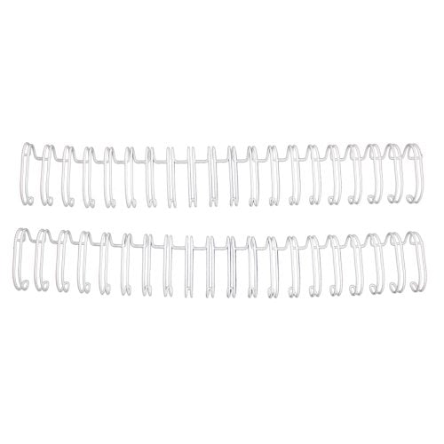 GBC Premium White 7/8" 2:1 Twin Loop Wire - 9775049