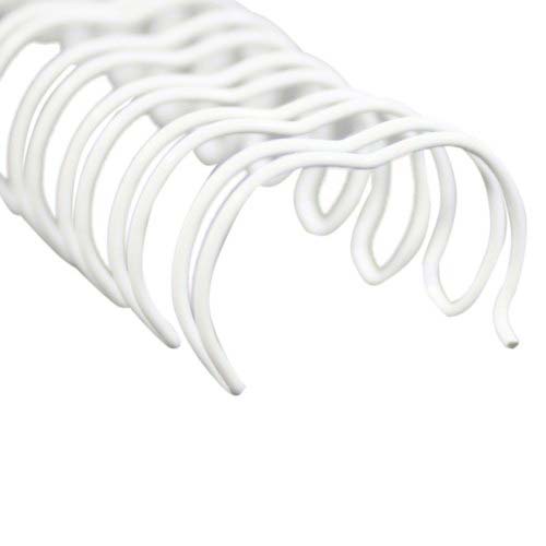 GBC Premium White 9/16" 3:1 Twin Loop Wire - 9775034