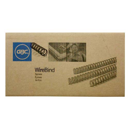 GBC Premium White 9/16" 3:1 Twin Loop Wire - 9775034