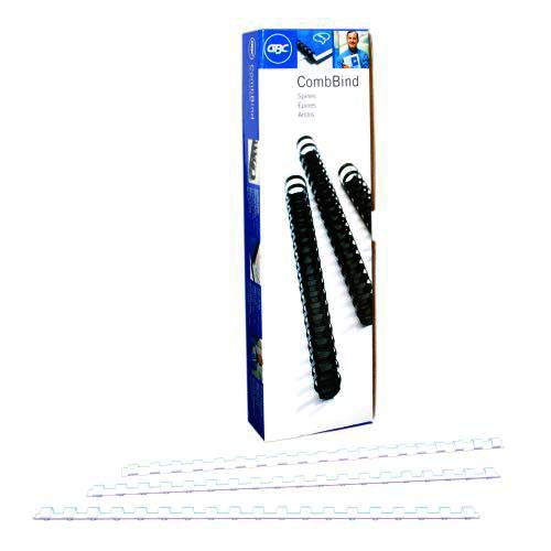 GBC Premium White Plastic Combs