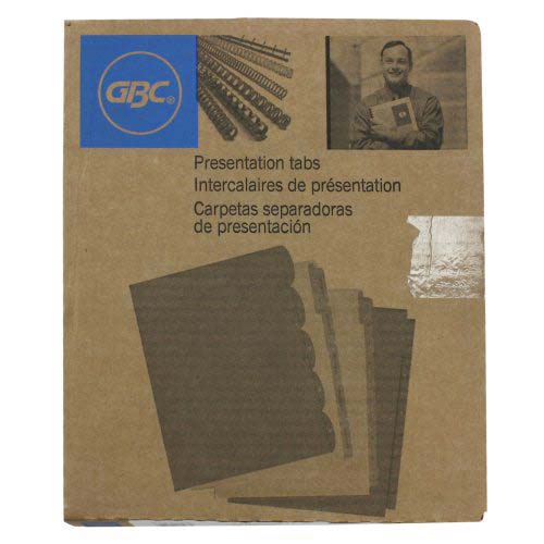 GBC Preprinted Fifth Cut Index Tabs Sections VI thru X - 8210705