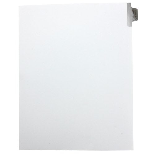 GBC Preprinted Tenth Cut Alphabet Index Tabs A thru J - 8210711