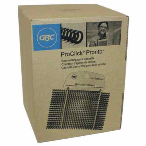 GBC Proclick Pronto 1/2" White Cassettes 100pk - 2515707