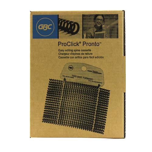 GBC Proclick Pronto 5/16" White Cassettes 100pk - 2515706