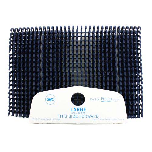 GBC Proclick Pronto 5/8" Navy Cassettes 100pk - 2515705 - Clearance Sale
