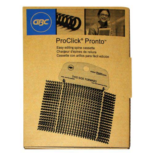 GBC Proclick Pronto 5/8" White Cassettes 100pk - 2515708