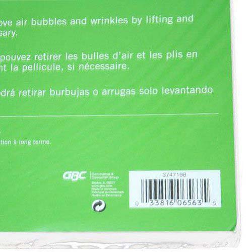 GBC SelfSeal Repositionable Letter Size Gloss Pouches - 5pk