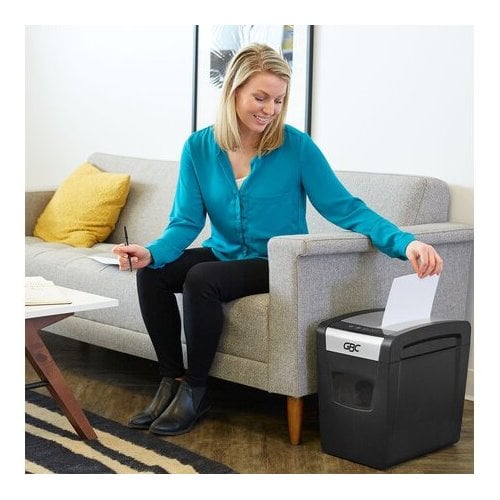 GBC ShredMaster PSX10-06 10-Sheet Level P-4 Cross-Cut Shredder - 1757407