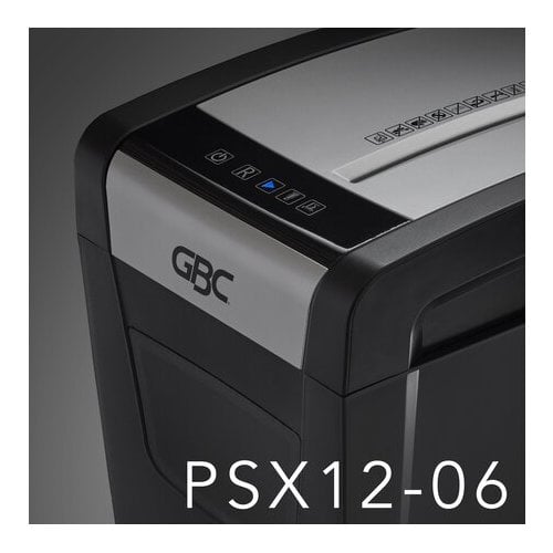 GBC ShredMaster PSX12-06 12-Sheet Level P-3 Cross-Cut Shredder - 1757408