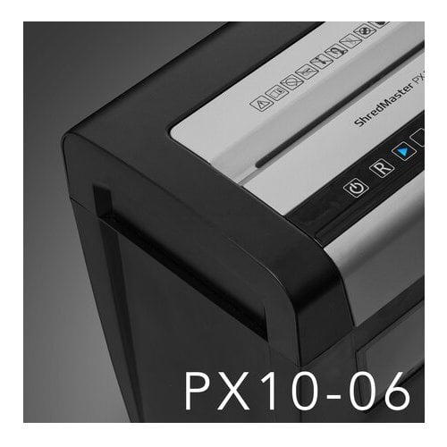 GBC ShredMaster PX10-06 10-Sheet Level P-4 Cross-Cut Shredder - 1757405