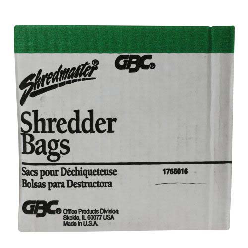 GBC Shredmaster Shredder Bags for Personal Shredders - 1765016