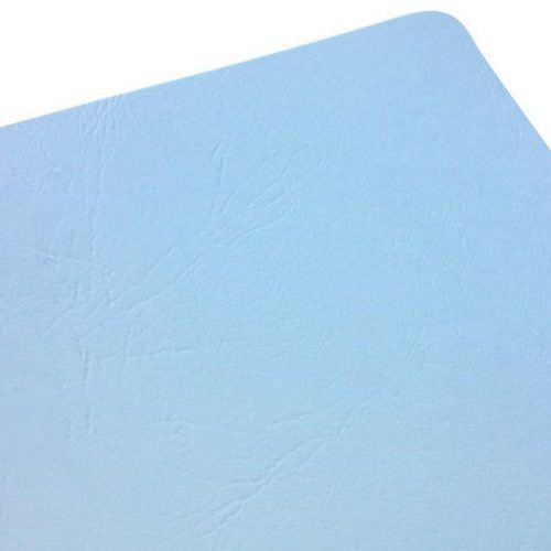 GBC Sky Blue Grain 8.75" x 11.25" Covers w Window 100 sets - 2000400