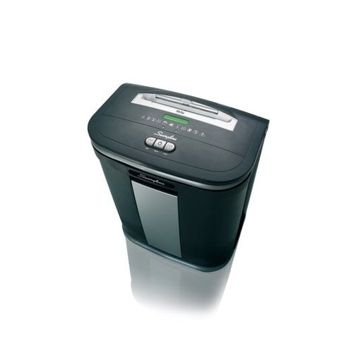GBC SM12-08 Jam-Free 12-Sheet Level P-5 Micro-Cut Paper Shredder - 1758496