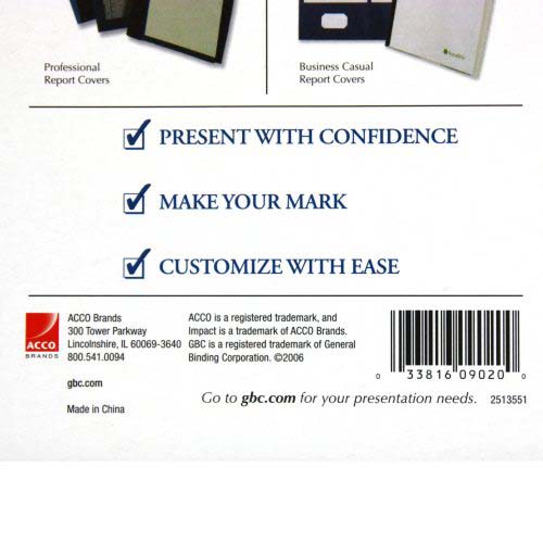 GBC Snap-In CD and Business Card Holder 10pk - 2513551