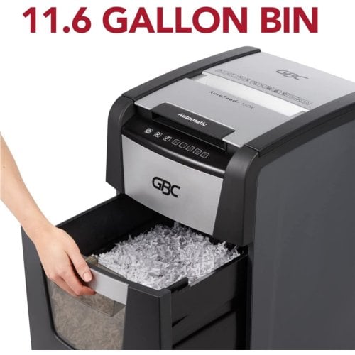 GBC Stack and Shred 150X AutoFeed Level P-4 Cross-Cut Shredder - WSM1757604