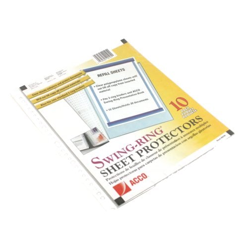 GBC Swing-Ring Sheet Protectors - A7020105