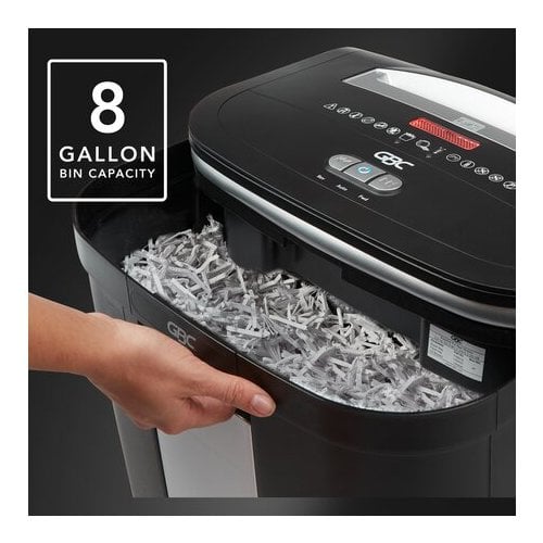 GBC SX16-08 Jam-Free 16-Sheet Level P-3 Cross-Cut Paper Shredder - 1758495