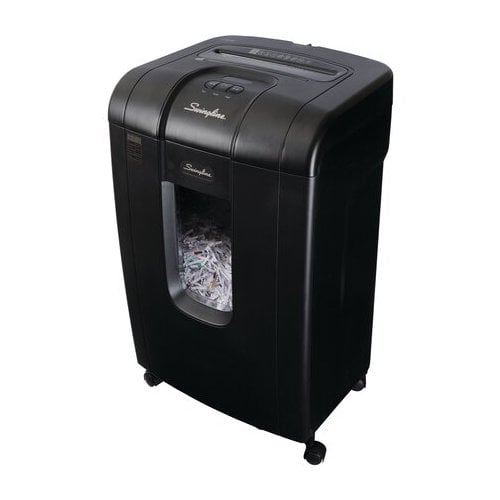 GBC SX19-09 Jam-Free 19-Sheet Level P-4 Cross-Cut Paper Shredder - 1758493