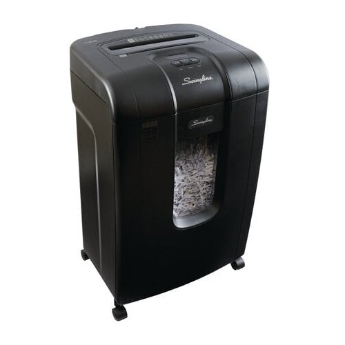 GBC SX19-09 Jam-Free 19-Sheet Level P-4 Cross-Cut Paper Shredder - 1758493