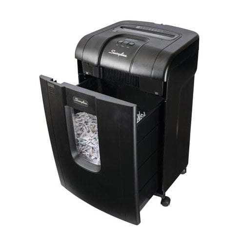 GBC SX19-09 Jam-Free 19-Sheet Level P-4 Cross-Cut Paper Shredder - 1758493